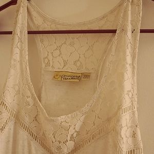 NWT Princess Vera Wang lace tank top